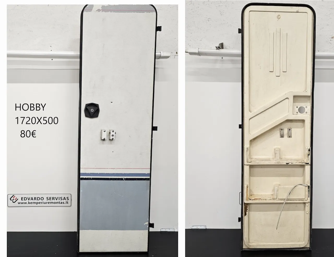 Kemperu Hobby lietotas sanu durvis 1720x500 mm