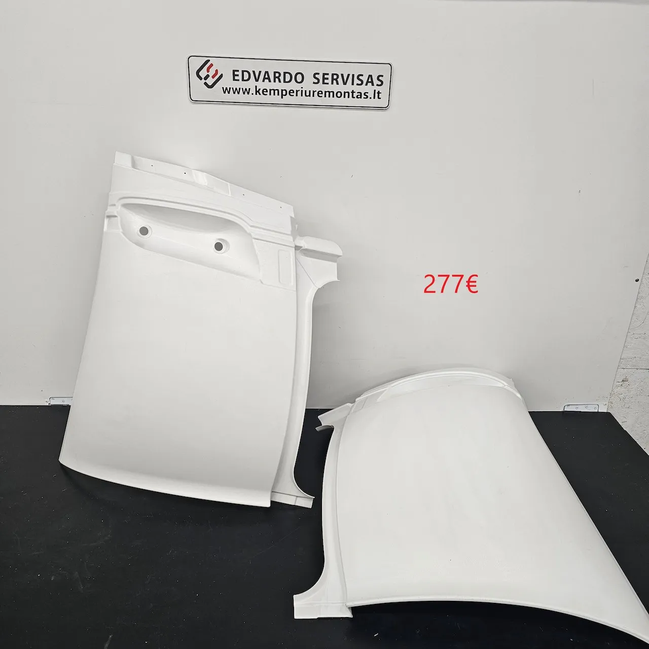 Karavanu Hobby 2014-2023 priekšėjais kreisais stūris 2608740021-2608740014