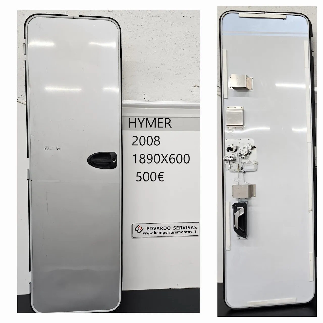 Kempera Hymer 2008 1890x600 mm sanu durvis