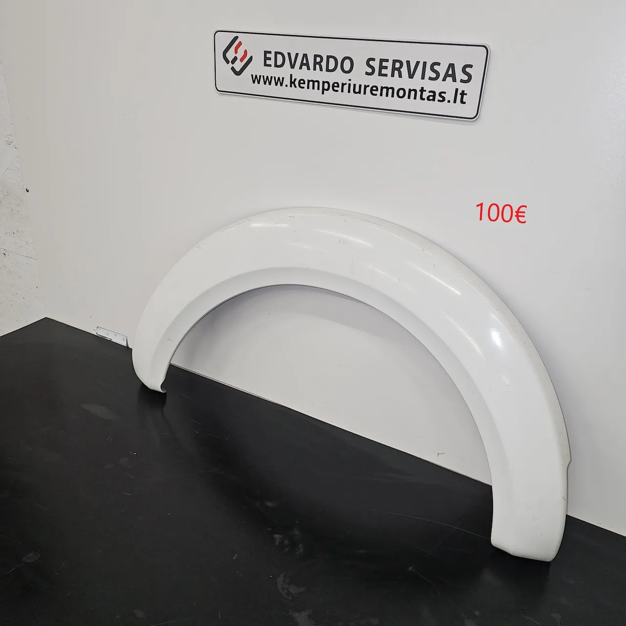 Kempera Pilote lietota aizmugurėja ritena arka